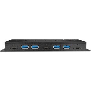 LINDY USB Hub - USB Type C - External - Black - 7 Total USB Port(s) - 7 USB 3.1 Port(s)