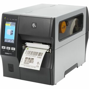 ZEBRA TECHNOLOGIES Thermotransfer Drucker ZT411; 4", 203 dpi, Euro und UK Netzkabel, Serial, USB, 10/100 Ethernet, Bluetoo