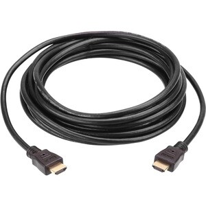 VanCryst 5 m HDMI A/V Cable for Audio/Video Device, Video Adapter, Switch, KVM Switch - 1 - First End: 1 x 19-pin HDMI 2.0