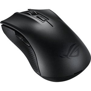 Asus ROG Strix Carry Gaming-Maus - Bluetooth/Radio-Frequenz - USB - Optisch - 6 Taste(n) - Schwarz - 1 - Kabellos - 2,40 G