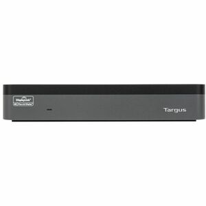 Targus DOCK570EUZ USB-Typ C Docking Station für Notebook, Desktop-PC - Ladefunktion - Grau - 4 Unterstützte Displays - 4K 