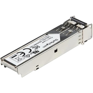 StarTech.com CTPSFP1GESXS. SFP Transceiver-Typ: Faseroptik, Maximale Datenübertragungsrate: 1000 Mbit/s, Schnittstelle: SF