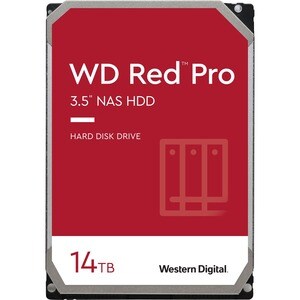 Western Digital Red Pro Festplatte - 3,5" Intern - 14 TB - SATA (SATA/600) - Conventional Magnetic Recording (CMR) Method 