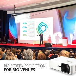 ViewSonic LS750WU 5000 Lumens WUXGA Networkable Laser Projector with 1.3x Optical Zoom Vertical Horizontal Keystone and Le
