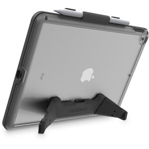 OtterBox UnlimitEd Case for Apple iPad (7th Generation) Tablet - Clear, Grey - Synthetic Rubber, Polycarbonate, Polyurethane
