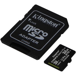 Kingston Canvas Select Plus 32 GB Class 10/UHS-I (U1) microSDHC - 1 Pack - 100 MB/s Read