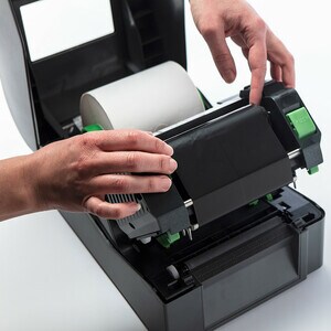 Brother Original Standard Yield Thermal Transfer Ribbon - Black Pack - Thermal Transfer - Standard Yield