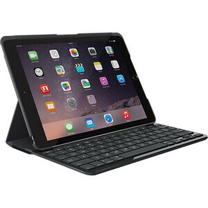Logitech Slim Folio Tastatur/Cover (Folie) für 25,9 cm (10,2 Zoll) Apple iPad (7. Generation) Tablet - Graphit - Plastik K