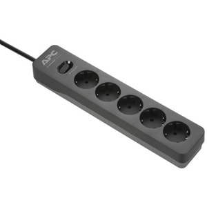 APC ESSENTIAL SURGEARREST 5 OUTLET 2 USB PORTS BL 230V DE