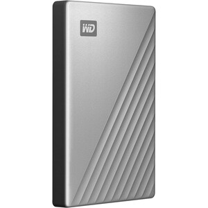WD My Passport Ultra Tragbar Festplatte - Extern - 5 TB - Silber - Desktop-PC Unterstütztes Gerät - USB 3.0 - 256-bit Vers