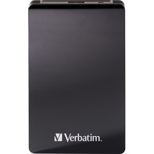 Verbatim 128GB Vx460 External SSD, USB 3.1 Gen 1 - Black - Notebook Device Supported - USB 3.1 (Gen 1) - 2 Year Warranty -