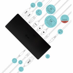 i-tec USB Type C Docking Station for Tablet, Notebook, Smartphone - 85 W - 4 x USB Ports - USB Type-C - Network (RJ-45) - 