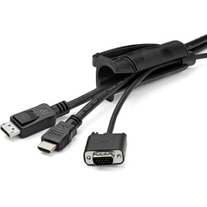 StarTech.com Kabelbündelschlauch - 25 mm x 1,5m - Kunststoff - flexibel - Spiralkabel - Kabel Sleeve - 1,5 m Länge - Polye