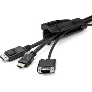 StarTech.com Kabelbündelschlauch - 45 mm x 1,5m - Kunststoff - flexibel - Spiralkabel - Kabel Sleeve - 1,5 m Länge - Polye