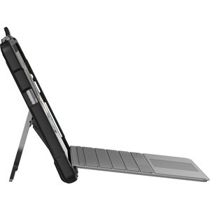 Urban Armor Gear Metropolis Rugged Keyboard/Cover Case Microsoft Surface Go Tablet - Black - Anti-slip, Impact Resistant, 