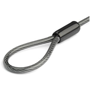StarTech.com Universal Laptop Cable Lock Expansion Loop - Add a 6" 4-Digit Combination K-Slot Lock to Secure Multiple Devi