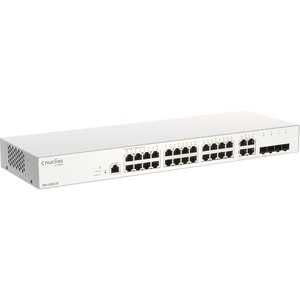 D-Link DBS-2000 DBS-2000-28 28 Ports Manageable Ethernet Switch - 2 Layer Supported - Modular - 2 SFP Slots - Optical Fibe