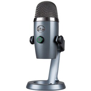 Blue Yeti Nano Wired Condenser Microphone - 20 Hz to 20 kHz - Cardioid, Omni-directional - Stand Mountable, Shock Mount - USB