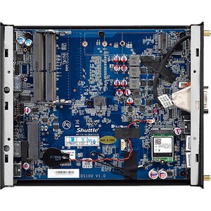 Shuttle XPC slim DS10U5 Barebone System - Slim PC - Core i5 8th Gen i5-8265U 1.60 GHz - 32 GB DDR4 SDRAM Maximum RAM Suppo