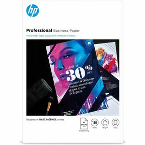 Carta per fotocopie versatile HP Professional Laser, Ad inchiostro, A tutta pagina - Bianco - A3 - 297 mm x 420 mm - 180 g