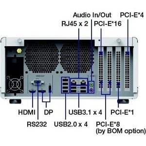 Advantech USM USM-500 Desktop Computer - Intel Core i5 8th Gen i5-8500T - 8 GB - 500 GB HDD - Mini-tower - Intel Chip - In