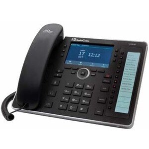 AudioCodes 445HD IP Phone - Corded - Corded - Black - VoIP - 2 x Network (RJ-45) - PoE Ports