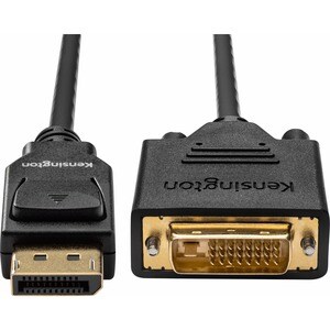 Kensington 1,83 m DisplayPort/DVI-D Videokabel - Cable for Videogerät, Projektor, LED-Monitor, Computer, Monitor, Docking 