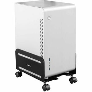 Eaton Tripp Lite Series Mobile CPU Caddy for Computer Towers - Width Adjustable, Locking Casters, Black - 22.05 lb Capacit
