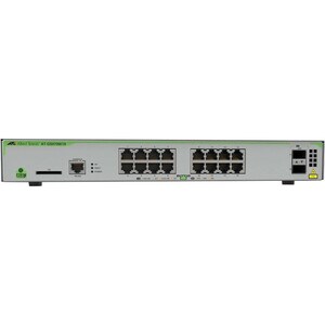 Allied Telesis CentreCOM GS970M GS970M/18PS 16 Ports Manageable Layer 3 Switch - 3 Layer Supported - Modular - 2 SFP Slots