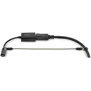 StarTech.com Cable de Seguridad Ajustable para Atar - Paquete de 20 Sujetadores en Acero antirrobo y Fundas Termoencogible