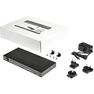 StarTech.com Signalverteiler - TAA-konform - 3840 × 2160 - 1 x HDMI Ein - 8 x HDMI Aus