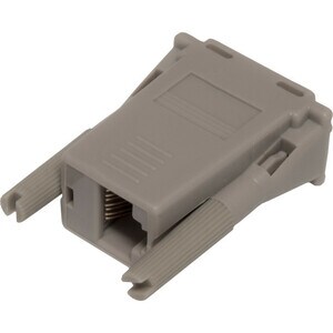 HPE Data Transfer Adapter - 1 x RJ-45 Network Female - 1 x 9-pin DB-9 Serial Female