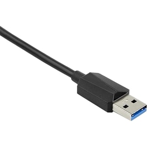 USB 3.0 auf HDMI und VGA Adapter, 4K/1080p USB Typ-A Dual Monitor Multiport Konverter, Externe Grafikkarte für zwei Monito