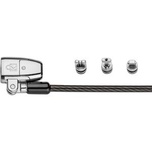 Kensington ClickSafe Kabelschloss Für Notebook - 1,80 m Kabel - Patentiertes T-Stangenschloss/Schlüsselschloss - Karbonsta
