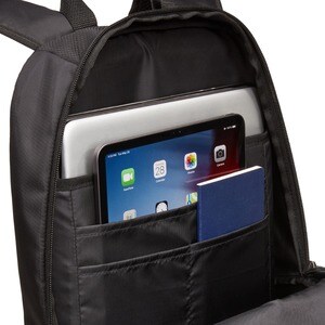 Case Logic KEYBP-2116 Carrying Case (Backpack) Notebook - Black - Polyester Body - Handle - 19.7" Height x 1.4" Width x 11