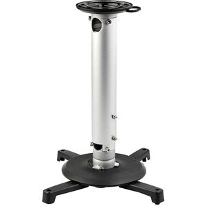 StarTech.com Universal Ceiling Projector Mount - Height Adjustable Hanging Pole Mount 5"-22.7" from Ceiling - 33lb (15kg) 