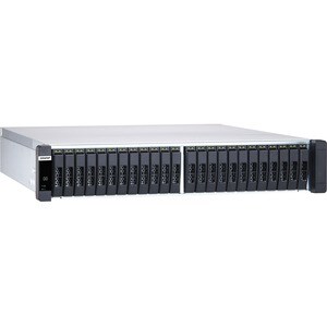 QNAP Enterprise ZFS NAS ES2486DC-2142IT-96G 24 x Total Bays SAN/NAS Storage System - 4 GB Flash Memory Capacity Xeon D-214
