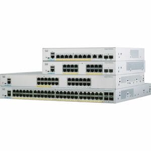 Cisco Catalyst 1000 C1000-8FP 8 Ports Manageable Ethernet Switch - Gigabit Ethernet - 10/100/1000Base-T, 1000Base-X - 2 La