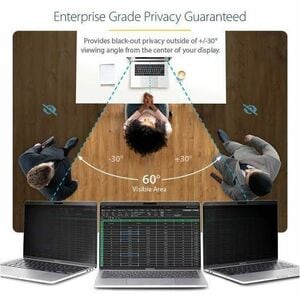 StarTech.com Laptop Privacy Screen for 13 inch MacBook Pro & Air - Magnetic Removable Security Filter - Blue Light Reducin
