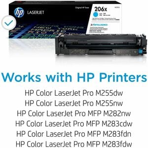 206X CYAN ORIGINAL LASERJET TONER CRTG