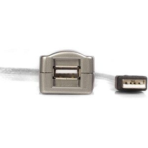 StarTech.com 15 ft USB 2.0 Active Extension Cable - M/F - Cable for Scanner, Printer - First End: 1 x 4-pin USB 2.0 Type A