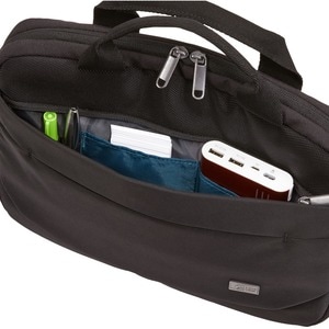 Case Logic Advantage ADVA-111 BLACK Carrying Case (Attaché) for 25.4 cm (10") to 30.5 cm (12") Notebook - Black - Polyster