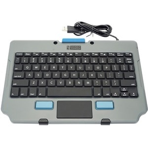 Gamber-Johnson Mounting Bracket for Keyboard - Black - 75 x 75 VESA Standard