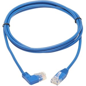 Tripp Lite by Eaton N204-S05-BL-RA Cat.6 UTP Patch Network Cable - 5 ft (1.52 m) Category 6 Network Cable for Network Devi