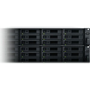 Synology SA3200D 12 x Gesamtzahl Einschübe NAS-Speichersystem Xeon D-1521 Quad-Core 2,40 GHz - 8 GB RAM - DDR4 SDRAM - 2U 