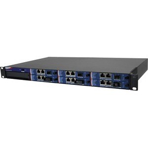 Advantech Modular Media Converter Chassis - 2 x Number of Power Supplies Supported - 6 Slot Management Port - Desktop