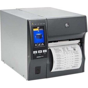 Zebra ZT421 Industrial Thermal Transfer Printer - Monochrome - Label Print - USB - Serial - Bluetooth - 102" Print Length 