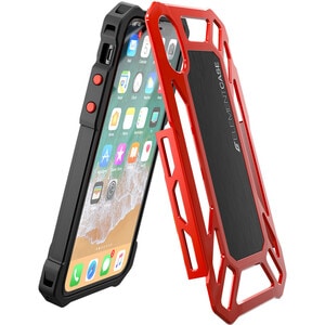 Element Case Roll Cage iPhone X Case Red - For Apple iPhone X Smartphone - Red