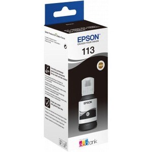 Epson EcoTank 113 Ink Refill Kit - Pigment Black - Inkjet - 4500 Pages - 127 mL - 1 Pack