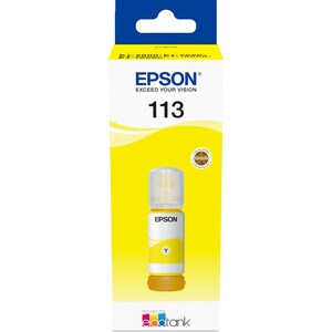 Epson EcoTank 113 Ink Refill Kit - Pigment Yellow - Inkjet